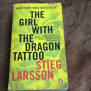 Original Penguin Paperback Book with Yellow and Red Cover
